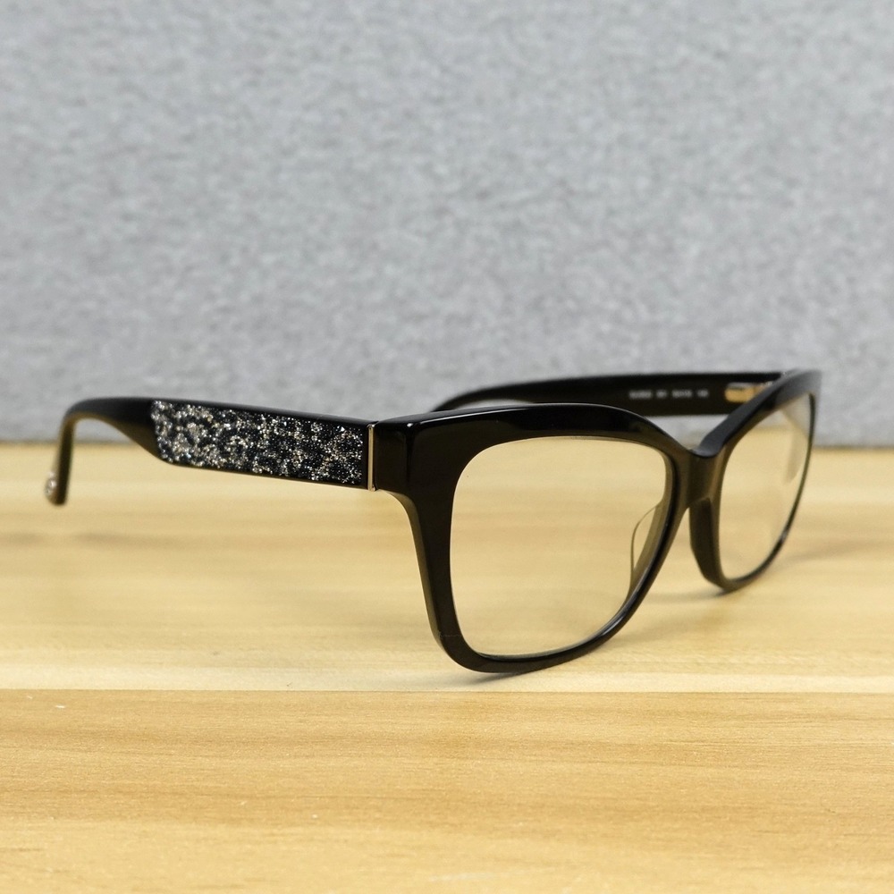 Guess GU2622 Eyeglasses Frame Black Swarovski Crystals 54-16-140